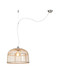 Lampa wisząca Borneo pojedyncza, rozmiar S