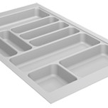 Uniwersalny organizer kuchenny OrgaTray 440 do szafki o szerokości korpusu 100 cm i głębokości szuflad 50 cm. Wkład z możliwością przycięcia i...