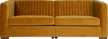 Sofa NOUVEAU L - musztardowa