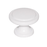 Gałka 2786 - biały półmat / fi 30 mm   Wymiary: - szerokość gałki: fi 30 mm   Materiał: metal   Kolor pokrycia: biały półmat   Elegancka gałka w...