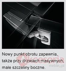 Zawiasy 100kpl Zawiasów71B3550 +Prowadnik 173L6100 +SPODNIE +T-SHIRT - Blum