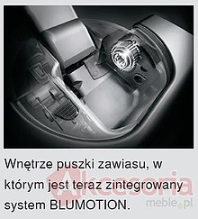 Zawiasy 100kpl Zawiasów71B3550 +Prowadnik 173L6100 +SPODNIE +T-SHIRT - Blum