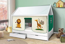 Łóżko dziecięce DOMEK Safari