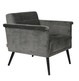 Fotel lounge SIR WILLIAM vintage - szary