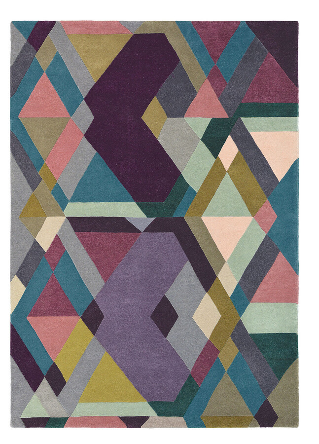 Dywan MOSAIC LIGHT PURPLE 57605 - wielokolorowy