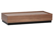 Stolik kawowy BLOCK 135x60 - brązowy