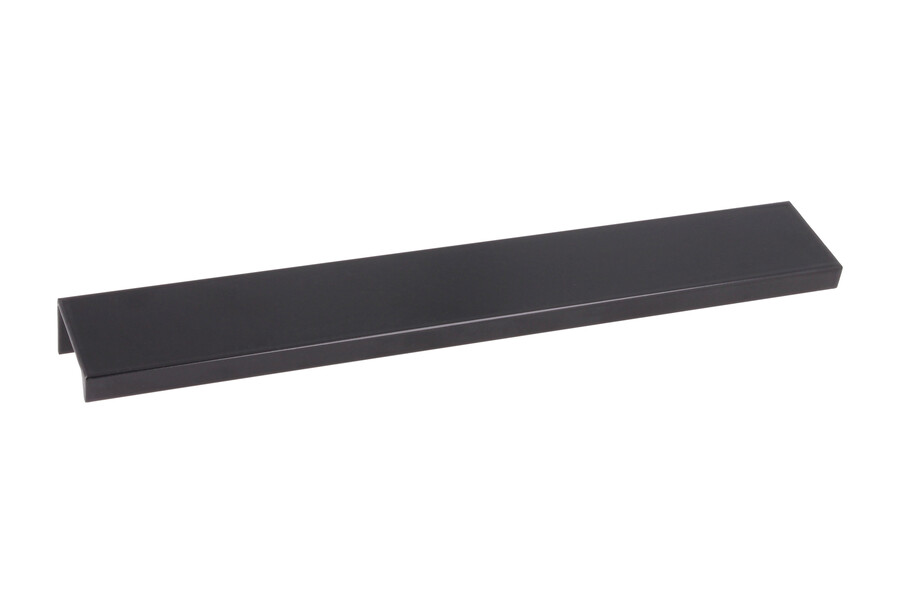 Uchwyt listwowy 4394 - czarny półmat / rozstaw 160 mm
