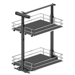 Cargo Mini Dolne MAXIMA SILVA 40 cm / 61.7-74.7 cm + prowadnica Rejs   Cargo Mini Dolne MAXIMA SILVA to świetna propozycja do zabudowy szafek kuchennych....