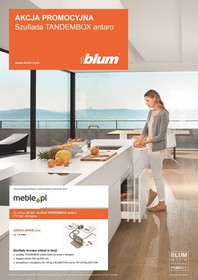 Szuflady 20 Szuflad Tandembox ANTARO 50cm SZARA 30kg +Servo-Drive UNO - Blum