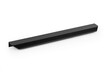 Uchwyt listwowy VANN 0375 - czarny mat anodowany / rozstaw 256 mm