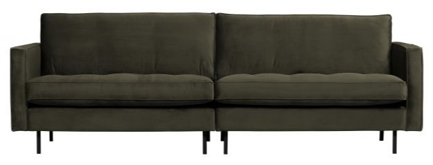 Sofa RODEO 3-osobowa classic - ciemnozielony