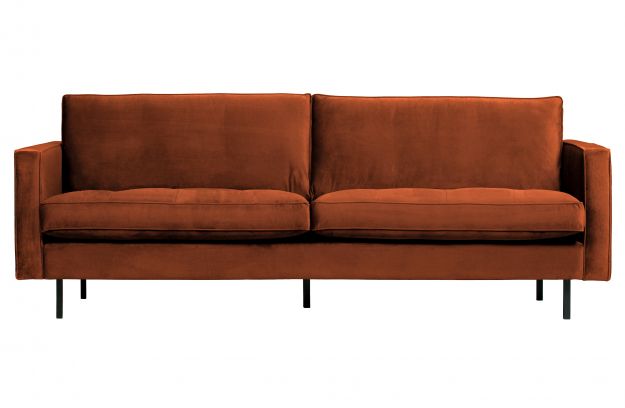 Sofa RODEO 2,5 classic - rdzawy