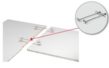 Złączki Montażowe Złącze 16 mm Do Blatu PerfectSense Topmatt EGGER - Egger