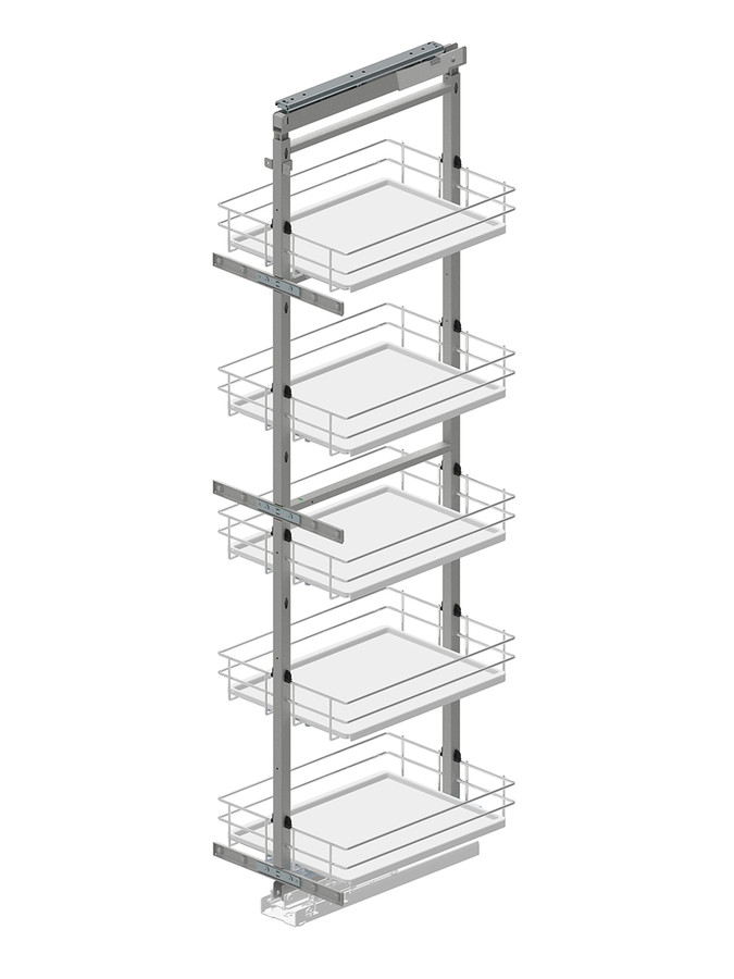 Cargo Maxi Dolne MAXIMA EVO II 40 cm / 190-210 cm / 6 półek + prowadnica Fulterer