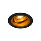 Lampa spot CHUCK DL ROUND 92702 - czarny/złoty