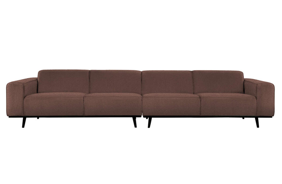 Sofa 4-osobowa STATEMENT XL 372 cm - kawowy