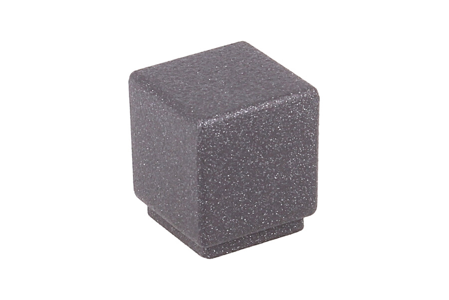 Gałka aluminiowa 2810 - grafit strukturalny / 20 mm