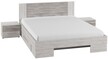 Łóżko 160x200 ze stolikami VERA 81 - arctic pine