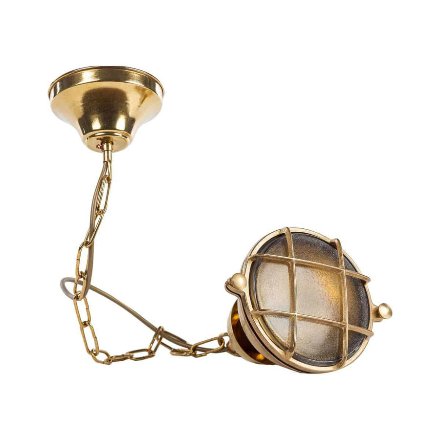 Lampa wisząca MILOS A56K - mosiądz