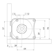 Nóżki i cokoły Nóżka meblowa regulowana Wurth EV-S / udźwig 350 kg / 85 mm - Würth