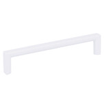 Uchwyt 2516 - biały półmat / rozstaw 128 mm   Wymiary: - długość: 135 mm - rozstaw otworów: 128 mm   Materiał: metal   Kolor pokrycia: biały...