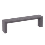 Uchwyt 2389 - grafit mat proszkowy / rozstaw 96 mm   Wymiary: - długość: 104 mm - rozstaw otworów: 96 mm   Materiał: metal   Kolor pokrycia: grafit mat...