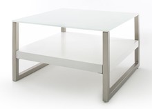 Stolik kwadratowy BAVENO 65x65 - biały mat