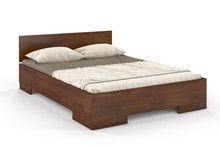 Łóżko drewniane sosnowe SPECTRUM Maxi&Long 90x220 - orzech