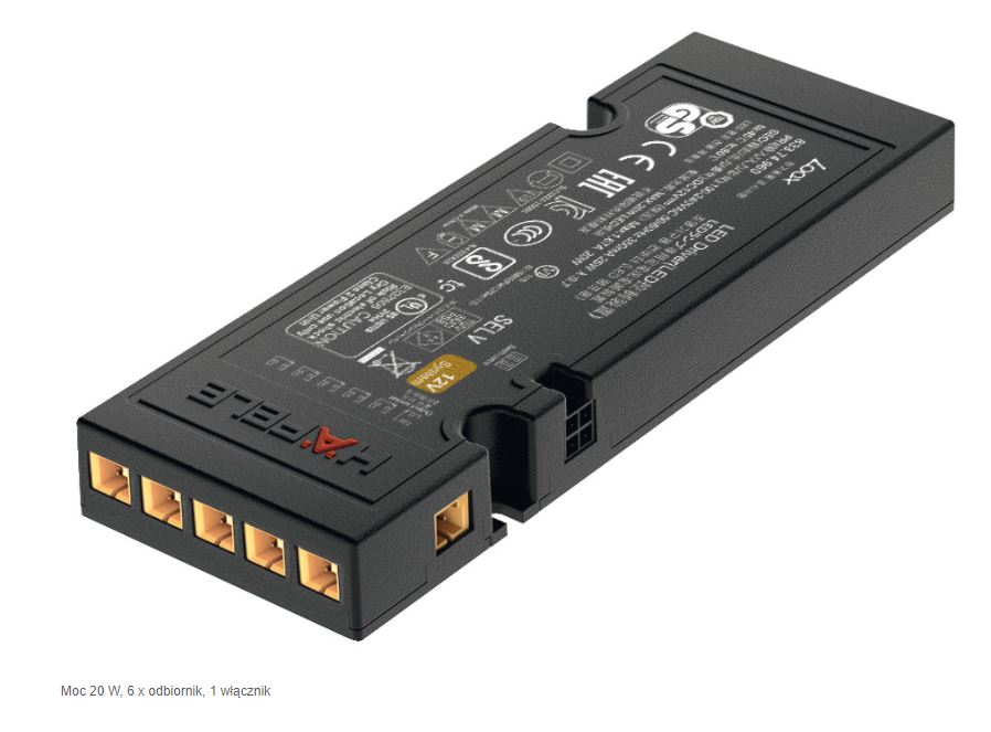 Zasilacz bez przewodu LOOX z połączeniem równoległym / 12 V / 20 W