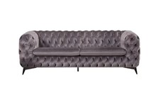 Sofa pikowana 3-osobowa MORGAN