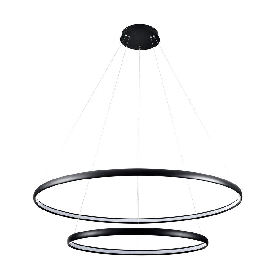 Lampa wisząca CARLO PL210503-800+1200-BK - czarny mat