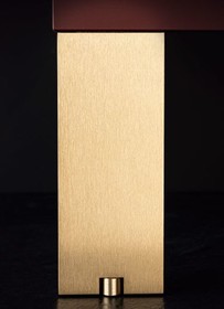 Nóżki i cokoły Nóżka FONDA 6005/200 ciemny mosiądz szczotkowany Viefe - Viefe