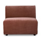 Sofa JAX: element środkowy - royal velvet magnolia