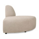 Sofa JAX: element narożny - boucle taupe