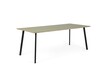 Stół OVAL 180x90 olive 4184