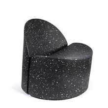 Fotel BLOOM czarny/galaxy
