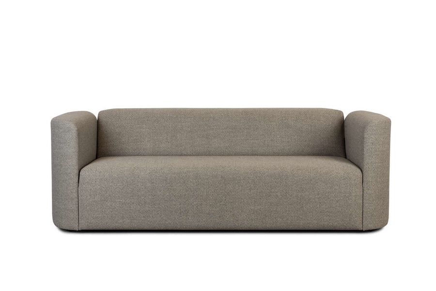 Sofa SLICE 3 osobowa szara