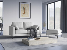 Sofa 2-osobowa JADE - tkanina strukturalna