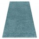 Dywan AZURE shaggy 5cm - niebieski
