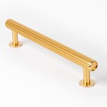 Uchwyt RILLE 0528 - mosiądz ciemny szczotkowany / rozstaw 160 mm   Wymiary: - długość: 190 mm - rozstaw otworów: 160 mm   Materiał: aluminium   Kolor...