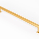 Uchwyt RILLE 0528 - mosiądz ciemny szczotkowany / rozstaw 320 mm   Wymiary: - długość: 350 mm - rozstaw otworów: 320 mm   Materiał: aluminium   Kolor...