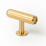 Gałka RILLE 0528 - mosiądz szczotkowany / 55 mm   Wymiary: - długość: 55 mm   Materiał: aluminium   Kolor pokrycia: mosiądz ciemny szczotkowany  ...