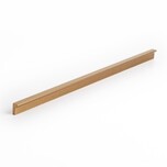 Uchwyt ANGLE 0077 - mosiądz ciemny szczotkowany / rozstaw 256 mm   Wymiary: - długość: 400 mm - rozstaw otworów: 256 mm   Materiał: aluminium   Kolor...