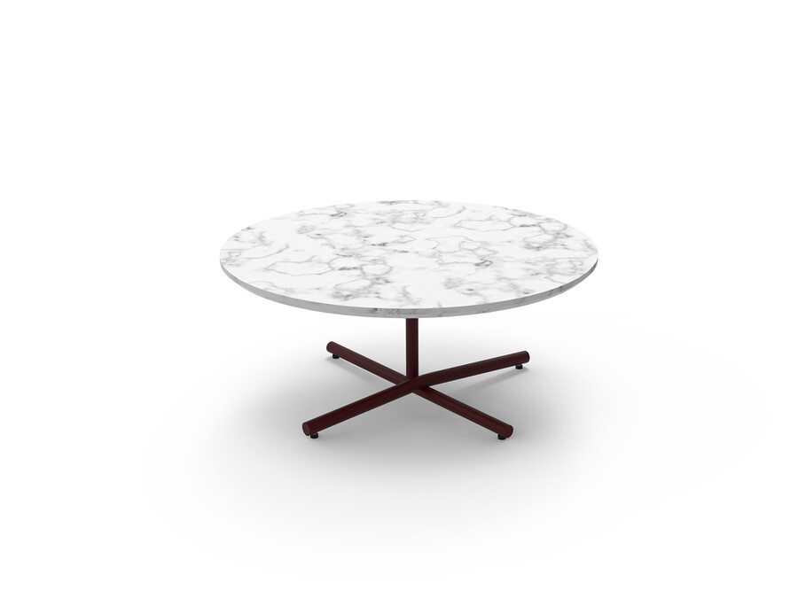 Stolik kawowy PEAK 70 - marmur carrara bianco