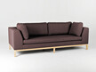 Sofa rozkładana 3-osobowa AMBIENT WOOD