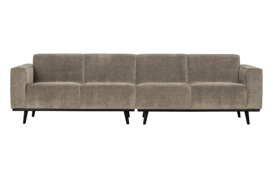 Sofa 4-osobowa STATEMENT RIB - gliniany