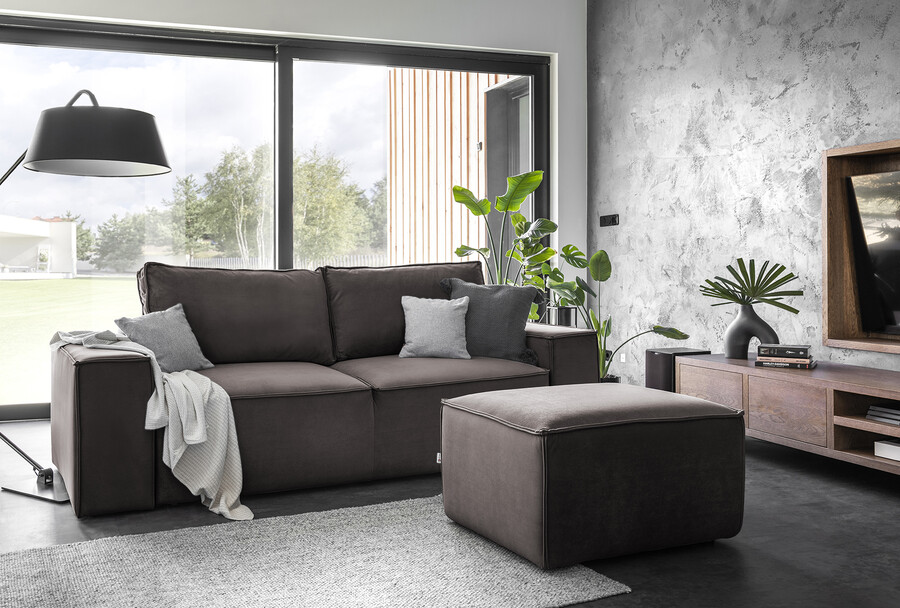 tkanina Velvetmat 22 Sofa rozkładana SILLA - tkanina Velvetmat 22