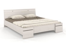 Łóżko drewniane sosnowe SPARTA Maxi&Long 160x220 - biały