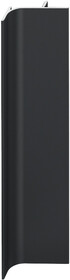 Uchwyty Listwa korytkowa pionowa HAFELE 126.37.323 - czarny mat / 2500 mm - Häfele