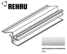 Żaluzje Prowadnica FRAME - stal nierdzewna / 250 cm  - Rehau